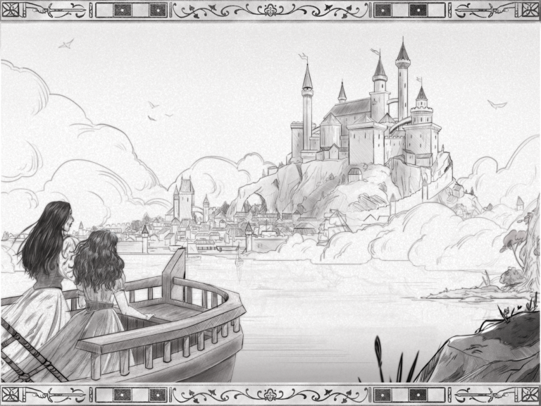 Avalon Tower - Interior Sketch for Bookmark Edition