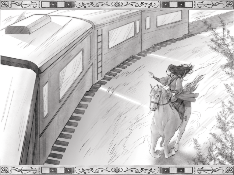 Avalon Tower - Interior Sketch for Bookmark Edition