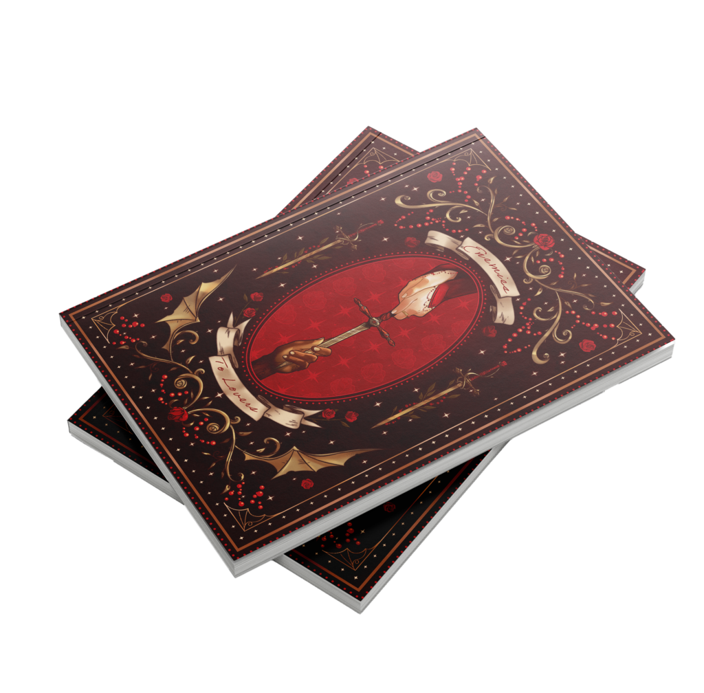 Collection Never Your Enemy (bookish romantasy, enemies to lovers trope ,for Art Licensing)