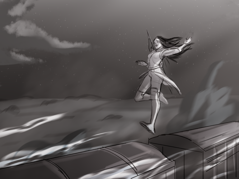 Avalon Tower - Endpaper for Bookmark Edition