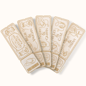 Bookmarks llustrations for Lilac Libary, an Elsie Silver Serie : The Gold Rush Ranch