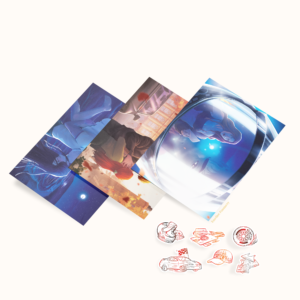 Illustrations and stickers Merchandising Campaign Contemporary romance for Hachette