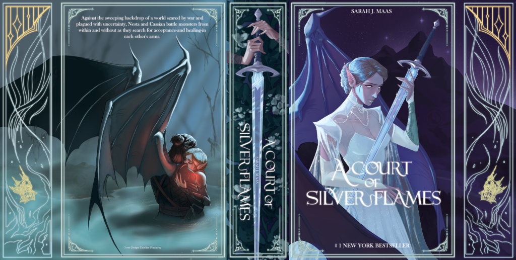 A court of thorns and roses by Sarah J Maas Dust Jacket - personal art