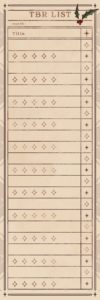 Bookmark TBR List For Art Licensing - The Snowbound Spell Collection