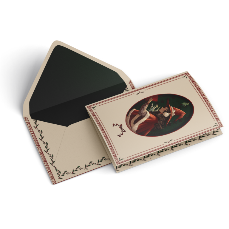 Christmas card for Art Licensing - The Snowbound Spell Collection